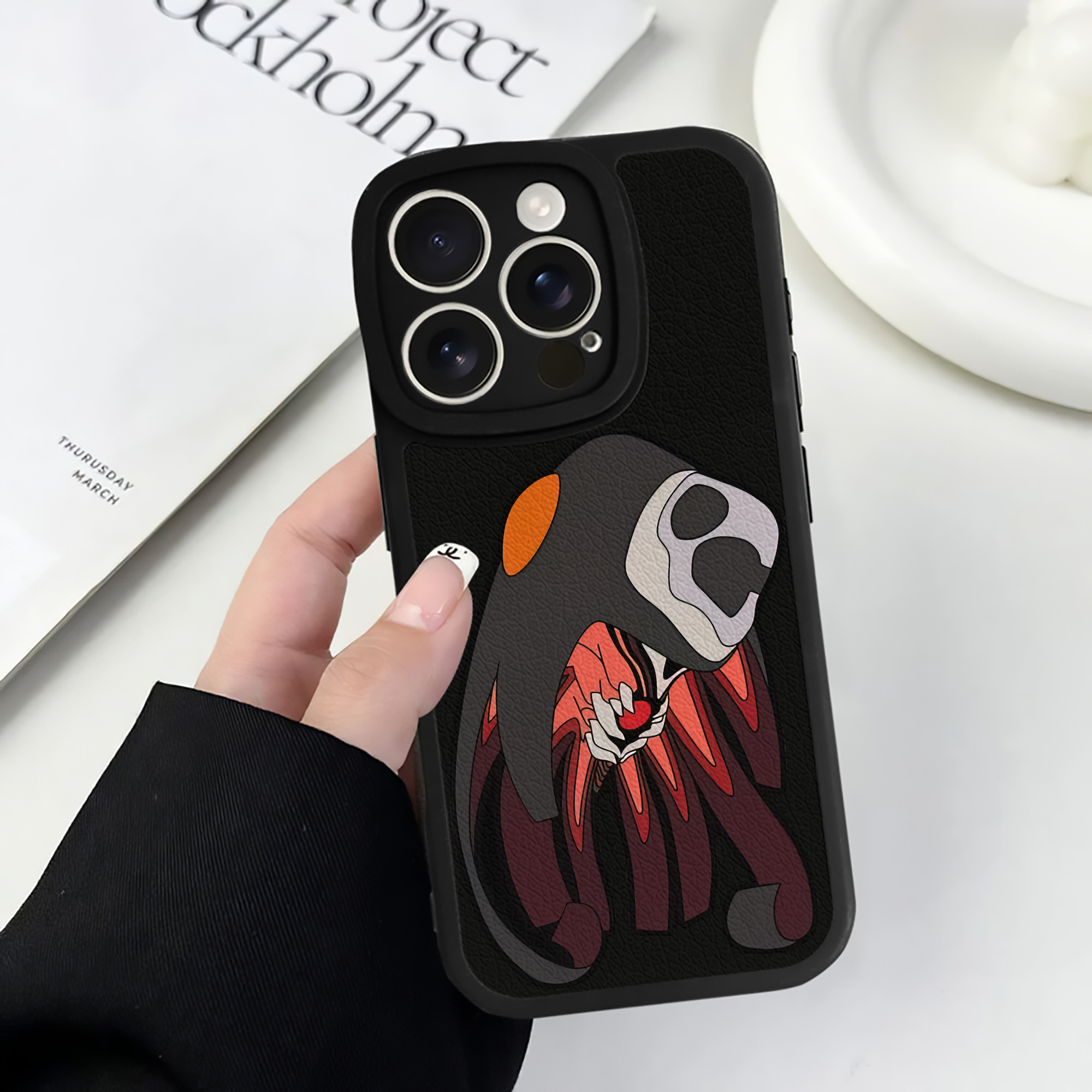 （画像用） EVA 新世紀エヴァンゲリオン 【iPhone 16シリーズ対応】シリコンスマホケース（レザー調） 材質：シリコン